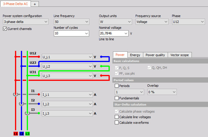 Power Analysis Measurement | Dewesoft