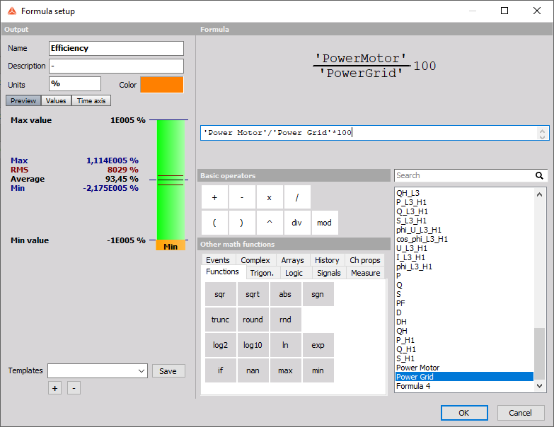 Power Analysis Measurement | Dewesoft